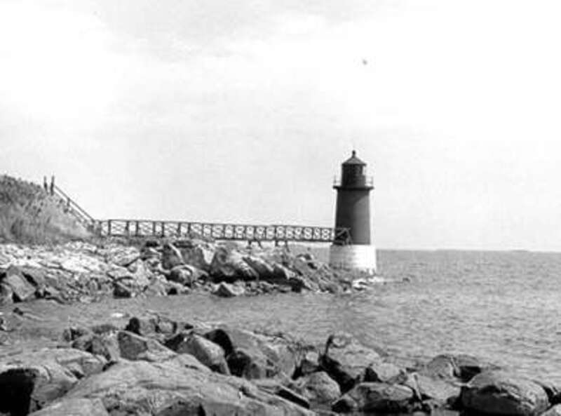 Winter Island Light also known as Fort Pickering Light, Salem, Massachusetts, USA