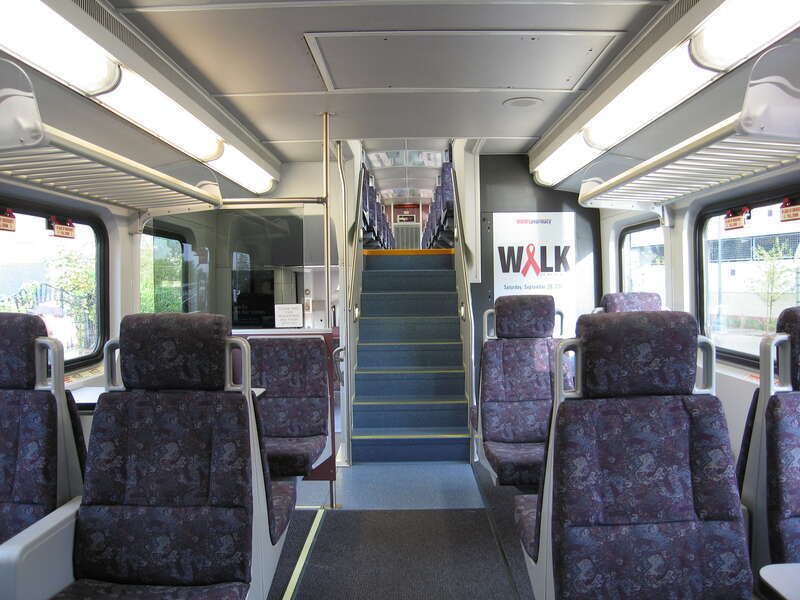 The small section at the front of the car that sits up just a little bit higher than the main area.