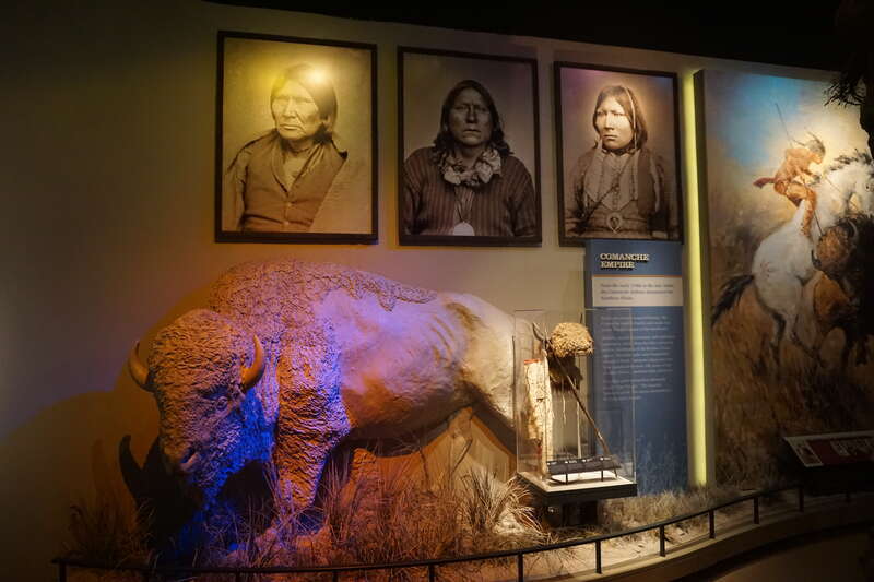 The Comanche Empire exhibit at Frontier Texas! in Abilene, Texas (United States).