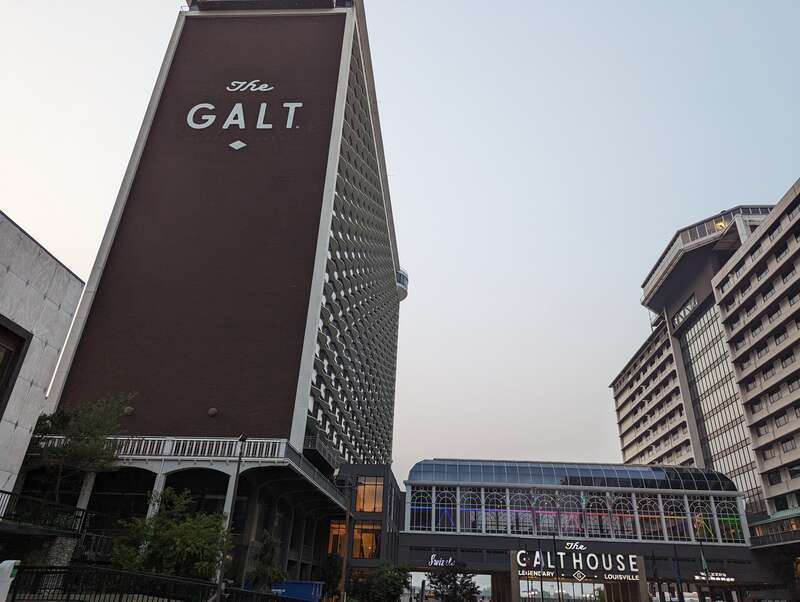 The Galt House Hotel in Louisville, Kentucky, June 2023