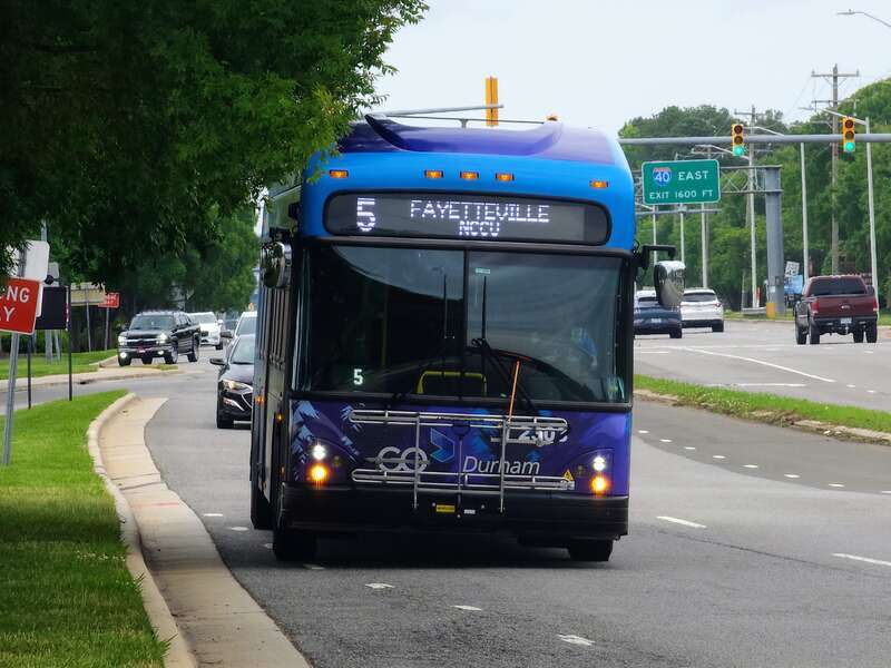 2023 Gillig Low Floor [2303] operating on route 5
