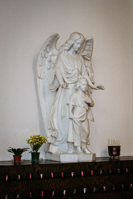 Interior of the Cathedral Basilica of the Immaculate Conception in Denver, .