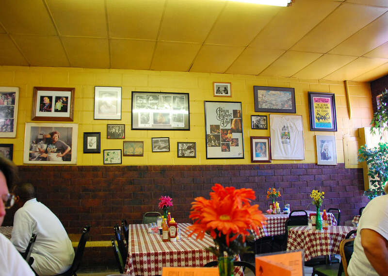 Inside H&amp;H Restaurant, Macon, Georgia.