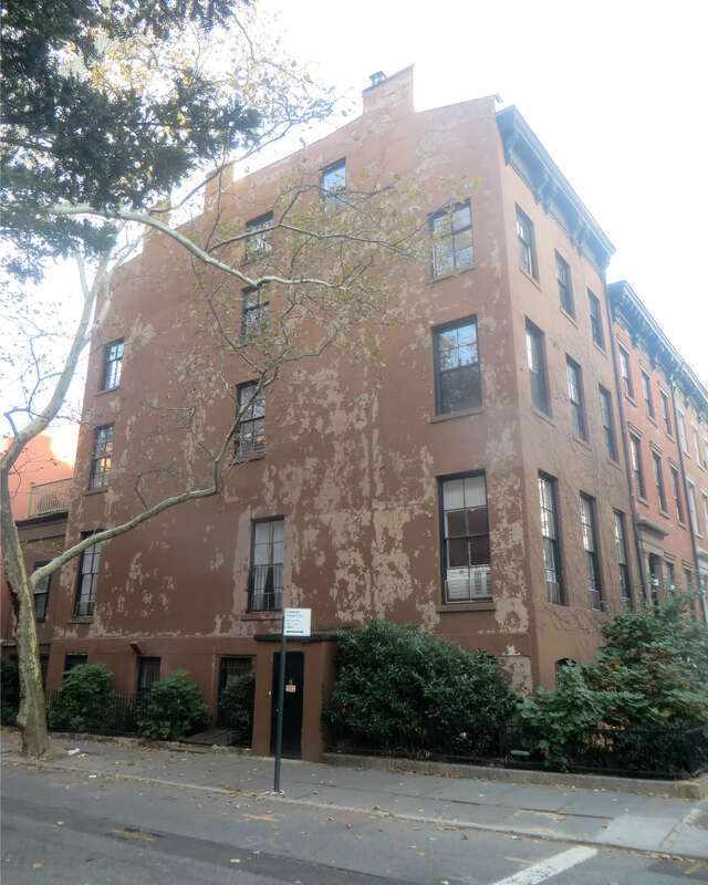 169 Clinton Street, where horror writer HP Lovecraft lived from January 1925 through April 1926. Here he wrote his New York City stories--"The Horror at Red Hook," "He" and "Cool Air."