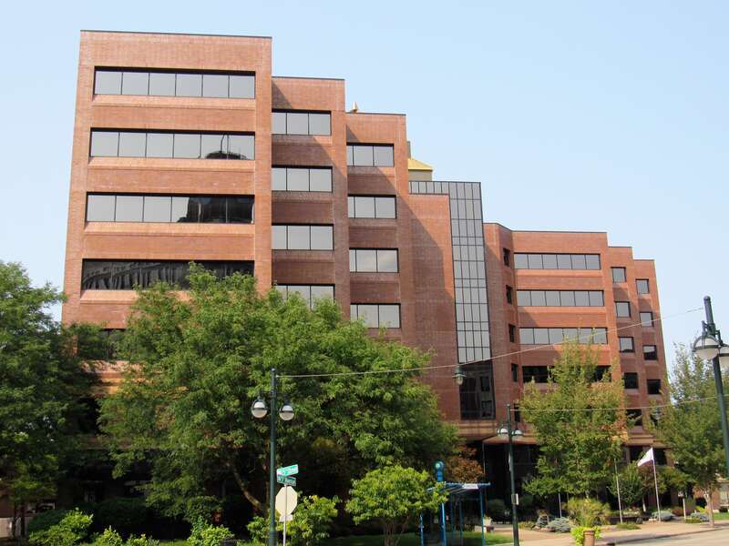 Heritage Place, an office building in downtown Moline, Illinois.