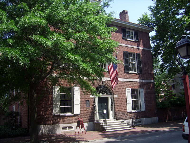 Hill-Physick-Keith House  South 4th St. The house was built in 1786 by Madeira wine importer Henry Hill and was also the home of  Philip Syng Physick (1768-1837),  the "father of American surgery". It is now a Museum.