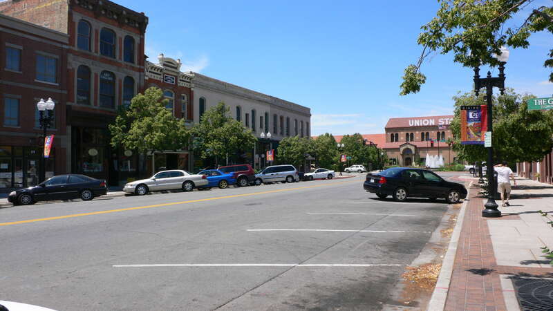Historic 25th Street in Ogden, Utah