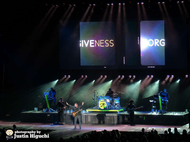 Matt Maher, Brandon Heath, Mandisa, and Matthew West performing live at The Forum in Inglewood California on Saturday March 1st, 2014. Part of the "Hits Deep" Tour with TobyMac.

Taken with a Panasonic DMC-FZ200 point-and-shoot bridge/superzoom