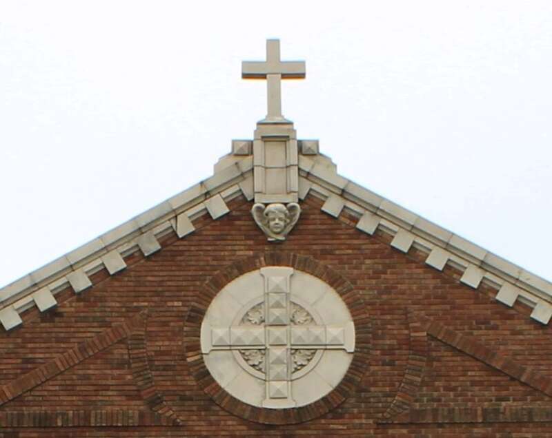 Holy Family Catholic Church in Saginaw, Michigan.