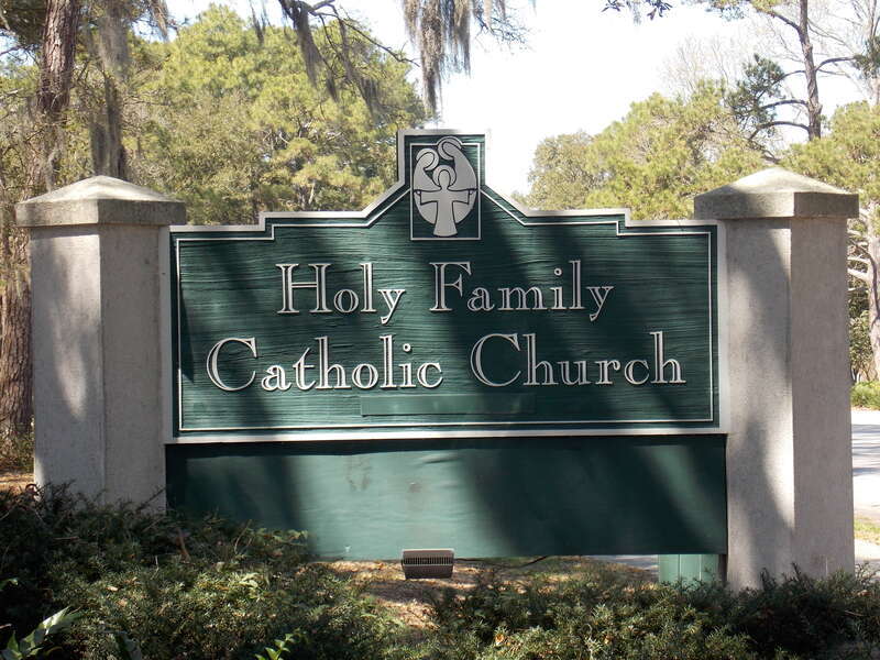 Holy Family Catholic Church on Hilton Head Island, South Carolina.
