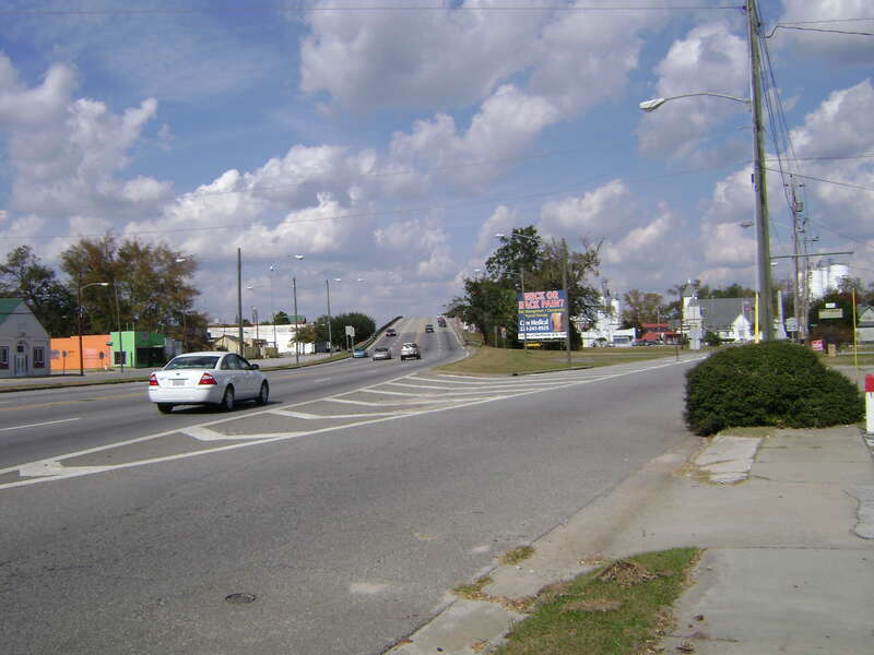 James Beck Overpass Northbound on Georgia State Route 7 in Valdosta, Lowndes County, Georgia