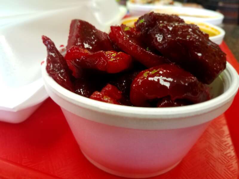 Tocino served at Jochi's Resto Grill in Chula Vista