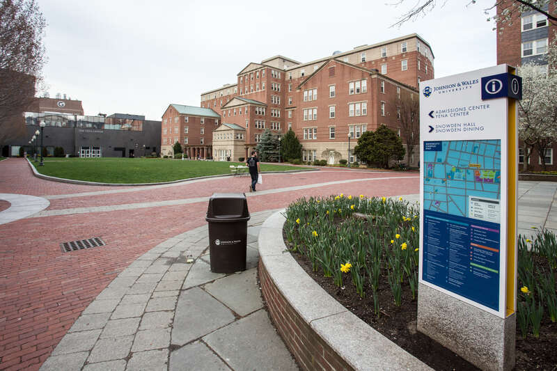 Johnson &amp; Wales University downtown campus Providence Rhode Island