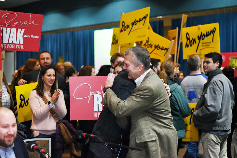 Photo taken at Election Central, Alaska General Election 2018. Election Central was co-hosted by ADN and the Alaska Landmine, and sponsored by GCI and Dittman Resarch.

This photo is provided under a Creative Commons Attribution license. Please