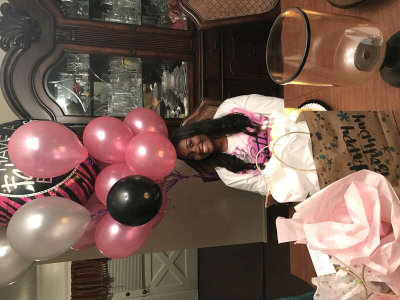 Kailyn, as she celebrates her 17th birthday.