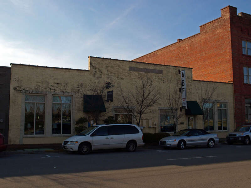 The Kelly Brothers and Rowe Building in Huntsville, Alabama, listed on the National Register of Historic Places.