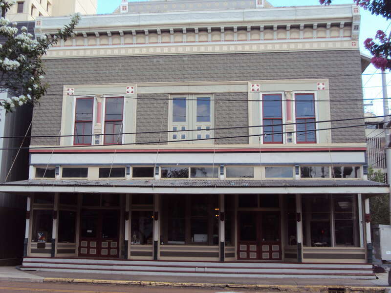 Lafayette Hardware Store in Lafayette, Louisiana. Listed on the National Register of Historic Places.