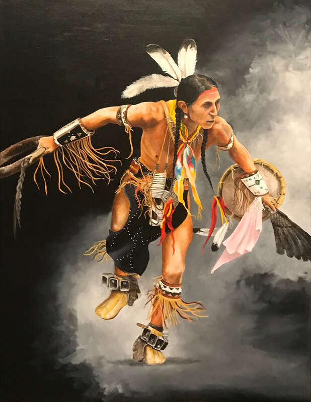 Oil on canvas, 40 inches x 30 inches