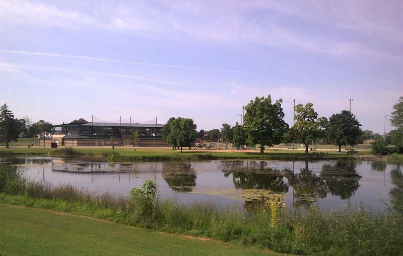 Lamar Park pond