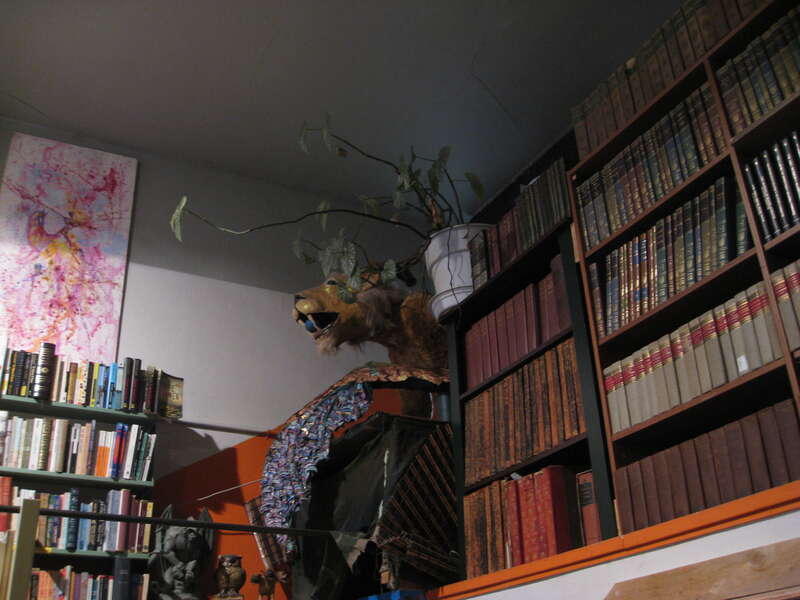 An eclectic shop - I enjoyed it (and of course I found a book....)
"Books are a gateway drug. It starts out innocently enough, reading C.S. Lewis and J.R.R. Tolkien, pretty soon you are reading harder stuff like Kerouac and Burroughs, the next thing