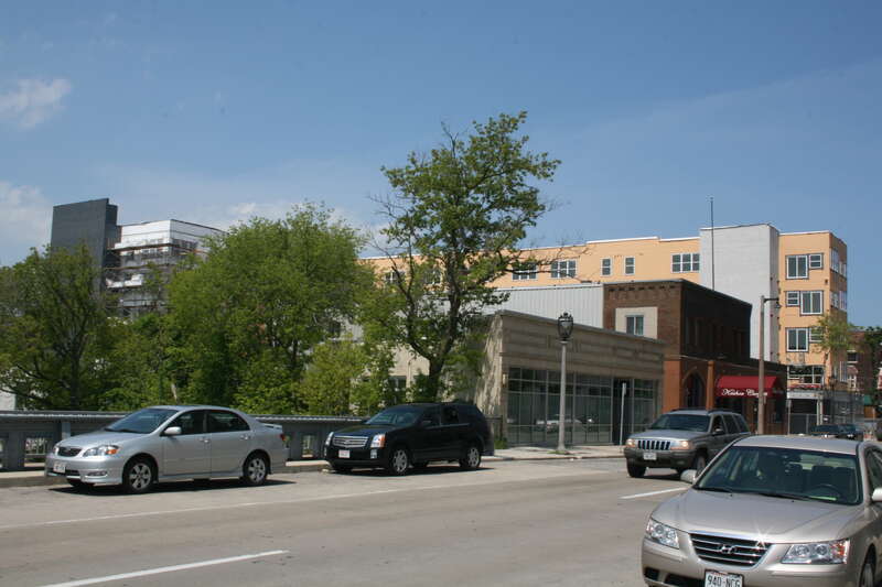 Construction of the Latitude Apartments is inching towards completion.
