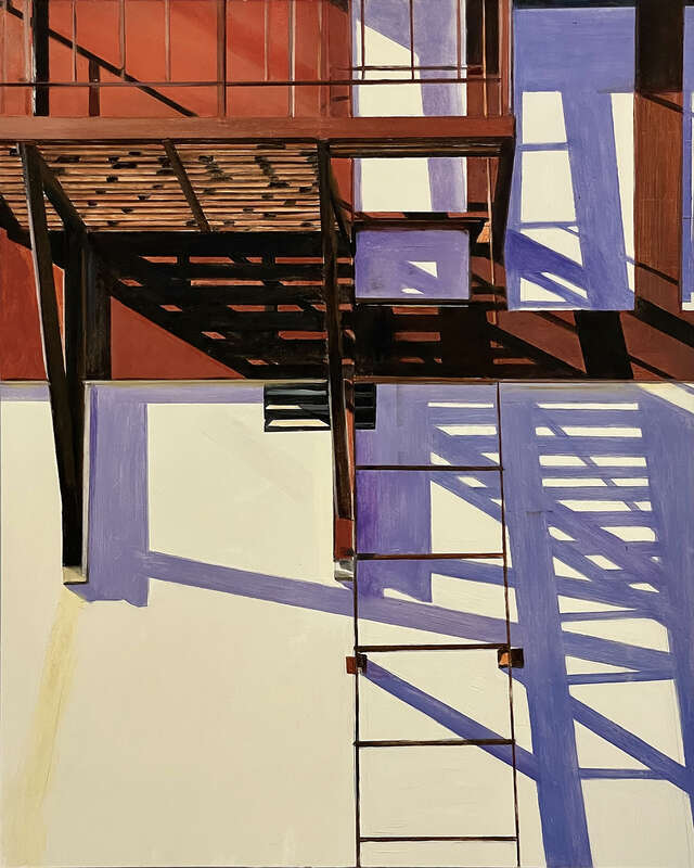 Painting by Allan Gorman