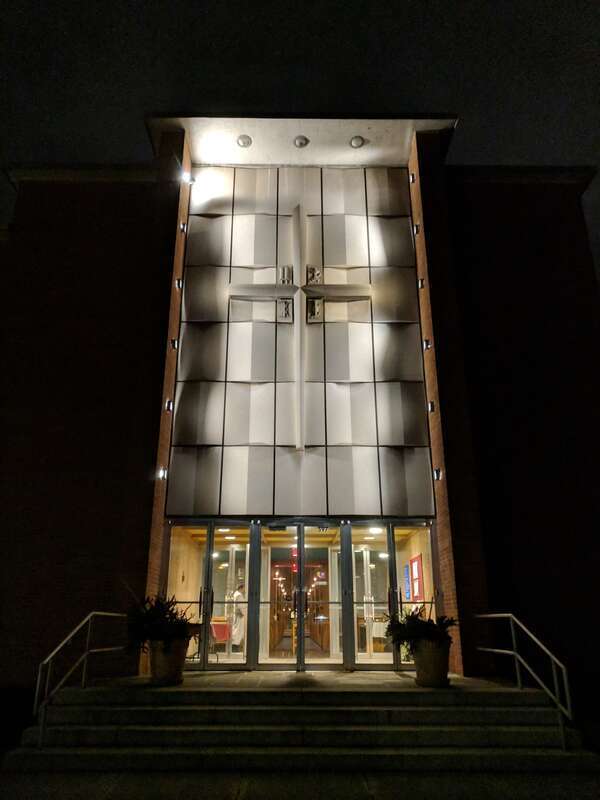 Second Sunday vespers on a Sunday in February 2019 at the Lutheran Church of the Incarnate Word