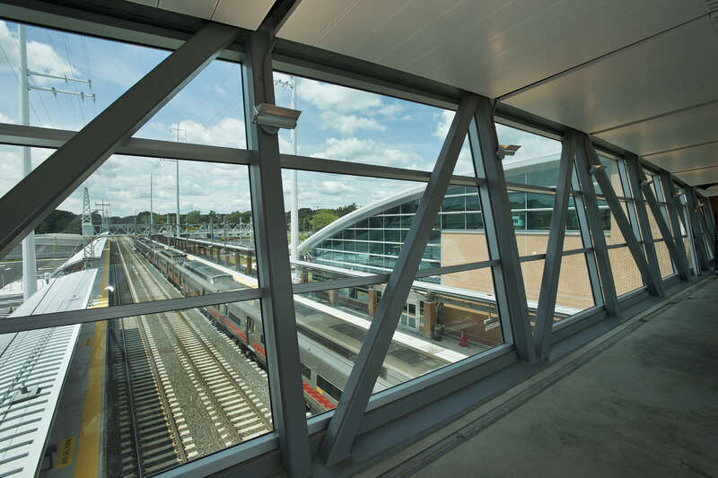 Metro-North Railroad's newest station, in West Haven, Conn., opened for business on Sunday, August 18, 2013.

Photo: Metropolitan Transportation Authority / Patrick Cashin.