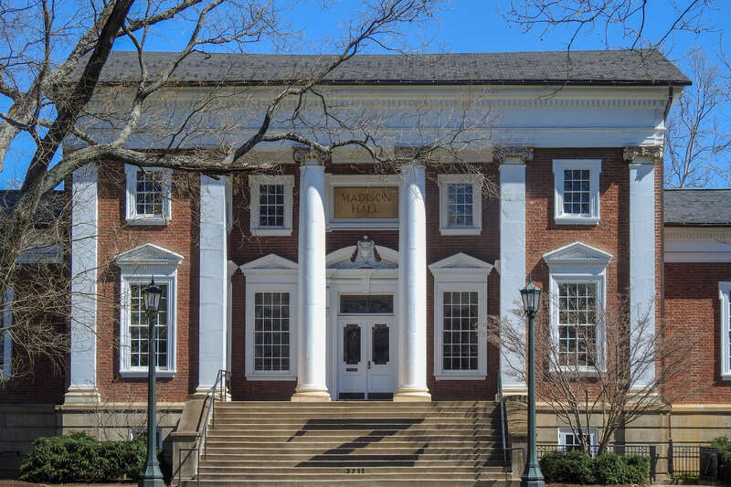 Madison Hall at the University of Virginia