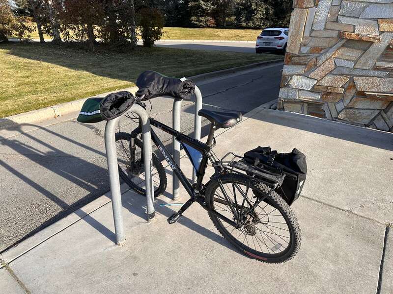 mall bike rack