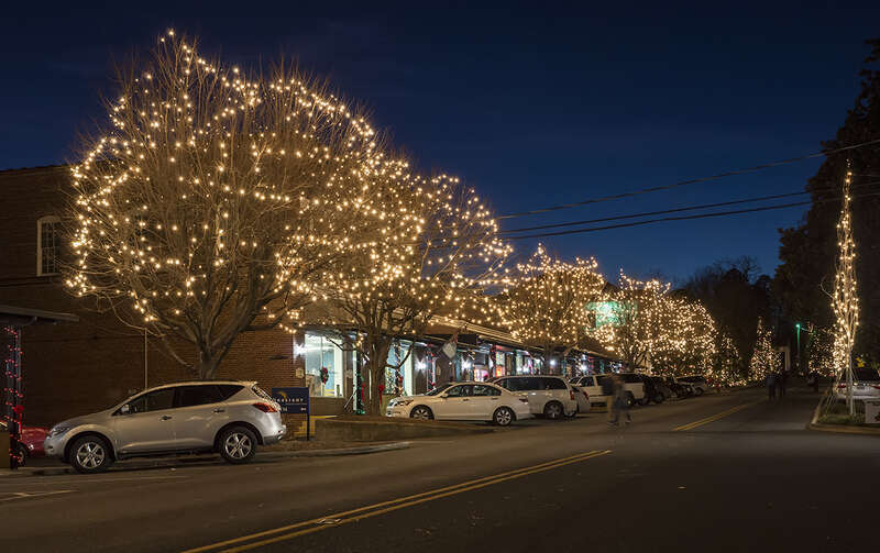 McAdenville Historic District, 100-413 Main St., Elm and Poplar Sts., and cross sts. from I-85 to S. Fork of Catawba River McAdenville
This is the historic dstrict of McAdenville North Carolina.  It's a tradition in McAdenville for the residents to