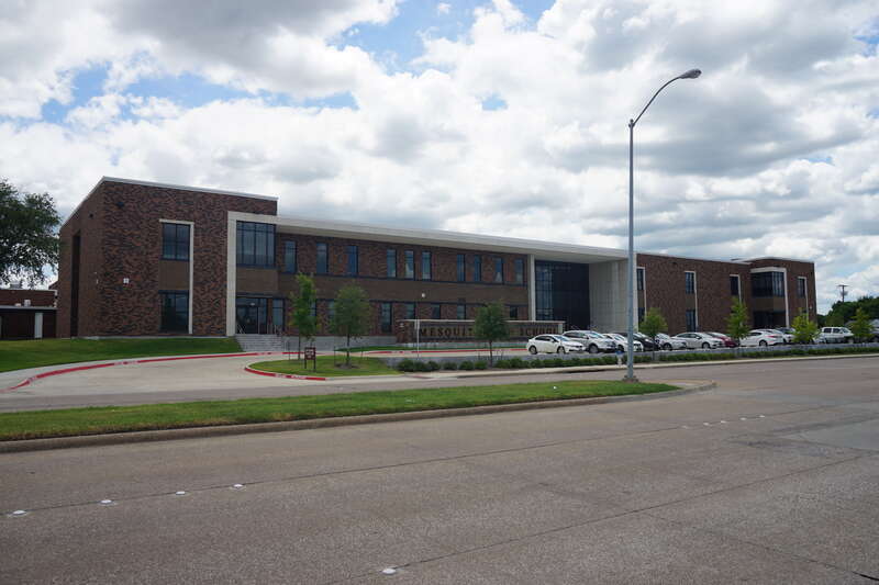 Mesquite High School in Mesquite, Texas (United States).