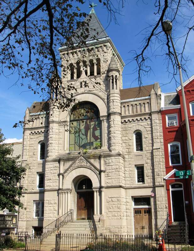 Mount Gilead Baptist Church on 13th Street, NW, Washington, D.C.