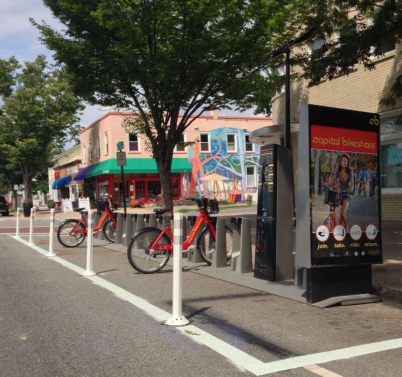 2014 expansion of the Alexandria, VA Capital Bikeshare system.