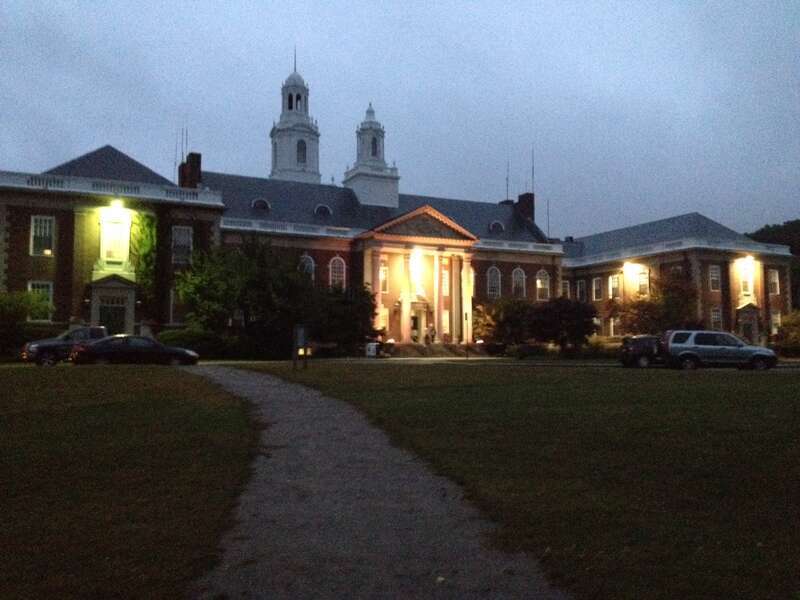 Newton City Hall and War Memorial, 1000 Commonwealth Ave. Newton Centre