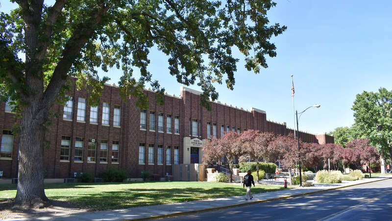 North Junior High School, formerly known as Boise Junior High School (1937), in Boise, Idaho, was designed by w:Tourtellotte &amp; Hummel and constructed with funds provided by the w:Works Progress Administration.