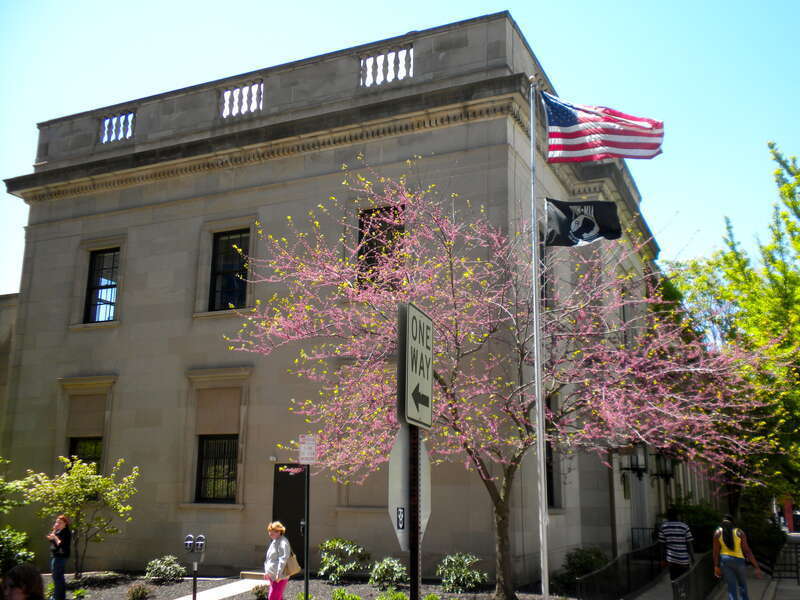 U.S. Post Office in Lancaster city, PA, on NRHP since July 23, 1981. At 50 West Chestnut Street, Lancaster, Pennsylvania.  Part of the building is now used as corporate HQ for "Auntie Annie's"