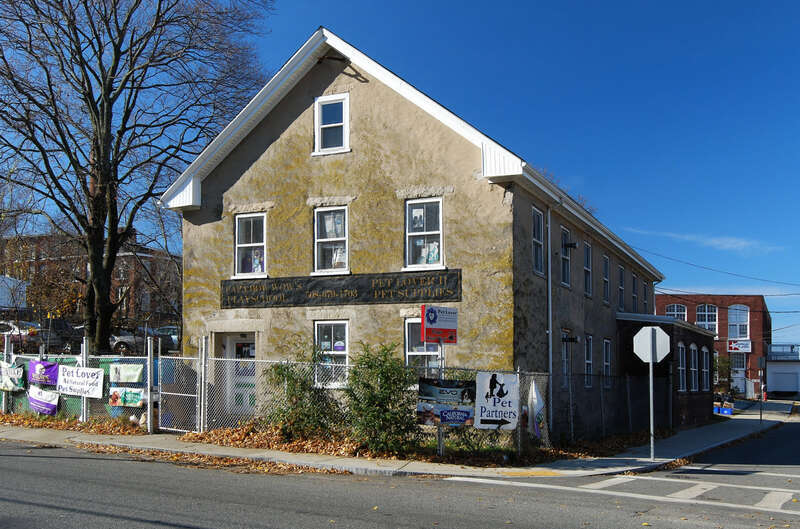 Oliver Chace's Thread Mill (office &amp; storage building) (built 1838), Fall River, Massachusetts