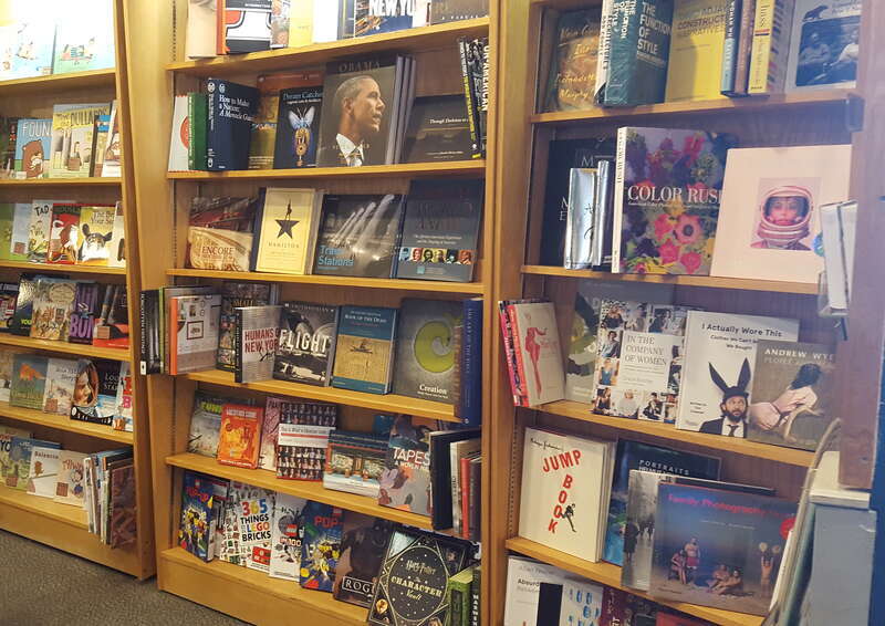 The Capital District Tourism Gnome loves to read, and he gets his books in Schenectady, New York at the Open Door Bookstore and Gift Shop on Jay Street.