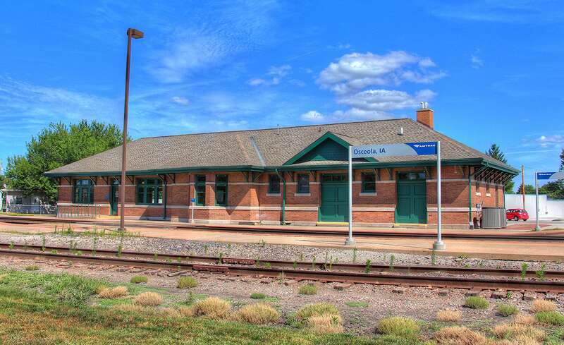 Osceola station in July 2016