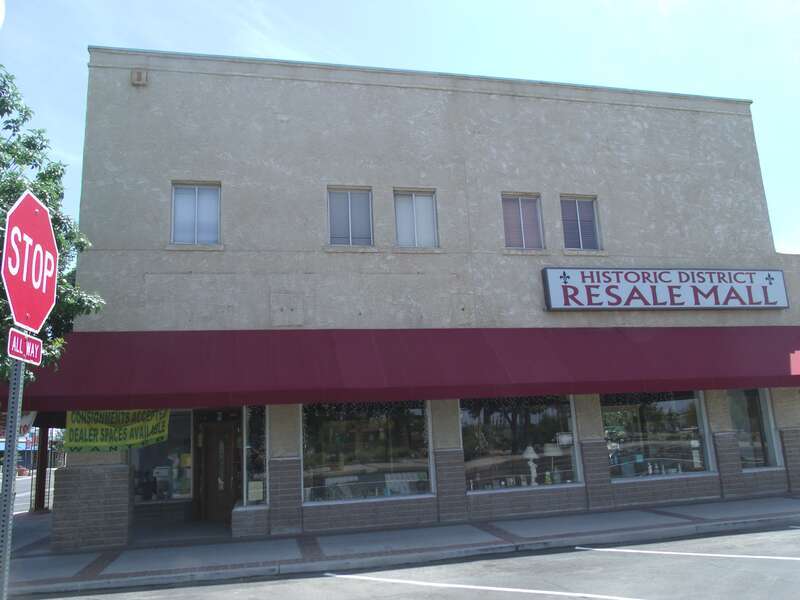 Historical Mabel Hood Building built in 1920, located in the South West corner of Washington St. and 83rd Ave., Peoria, Arizona.