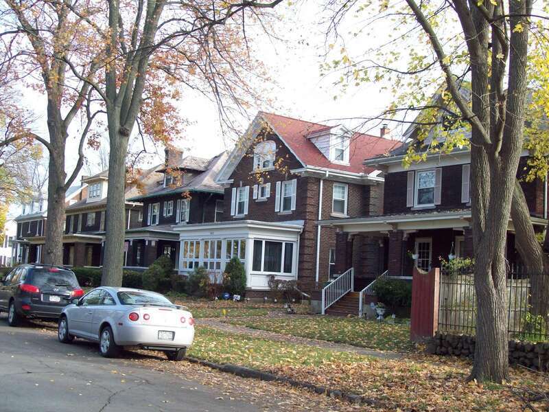 Park Place Historic District, Niagara Falls, New York, November 2010