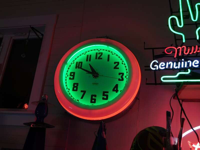 Party at a sign shop