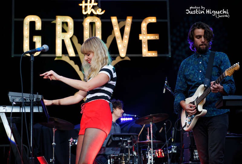 Phases performing live at The Grove shopping center in Los Angeles California on Wednesday July 13th, 2016. Part of the "Grove Sounds" series of free concerts presented by Citi Private Pass.