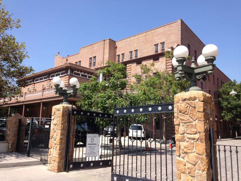 Rückseite des Pico House, Los Angeles