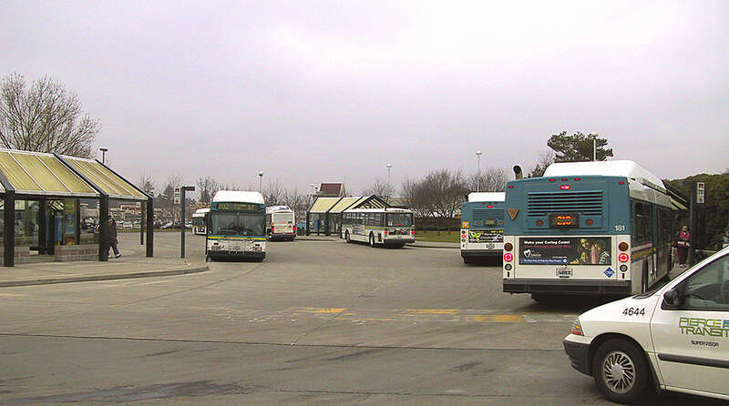 Bus transfer point near Lakewood Towne Centre. 
This work is licensed under a
Creative Commons Attribution 3.0 United States License.

Please Attribute to:  Brett VA