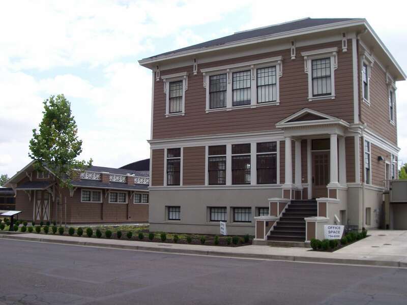 Poultry Building and Incubator House in Corvallis Oregon. Listed in the National Register of Historic Places.