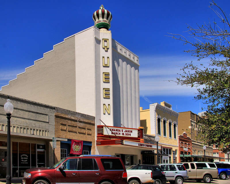 The Queen Theater in Bryan, Texas, United States was designated a Recorded Texas Historic Landmark in 2012.