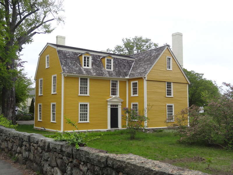 Rev. John Hale Farm
39 Hale Street
Beverly, Massachusetts

"This house was built in 1694, possibly with structural members from an earlier parsonage, by Beverly’s first minister, Rev. John Hale (1636–1700). Hale is now best remembered for playing a