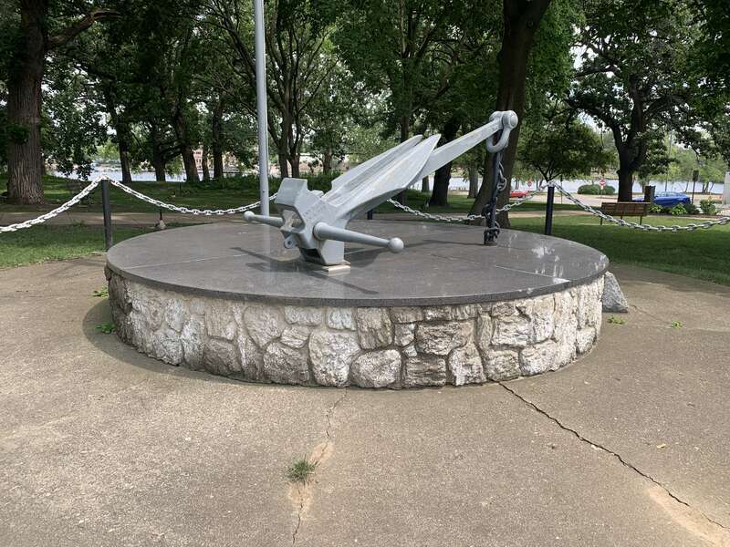 Rockford, Il, Beattie Park, Navy Memorial